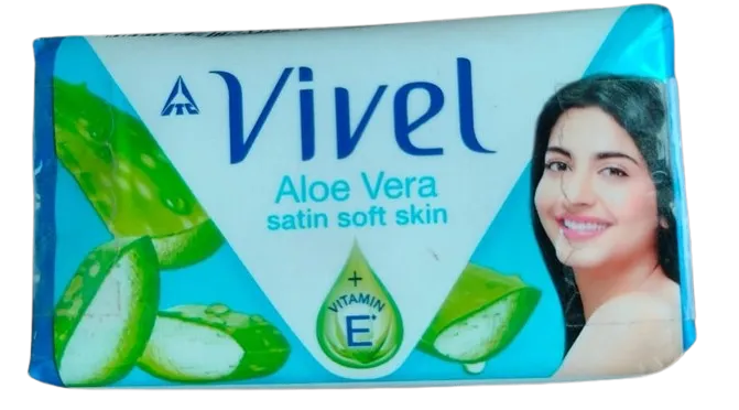 Vivel Aloe Vera Bath Soap with Vitamin E