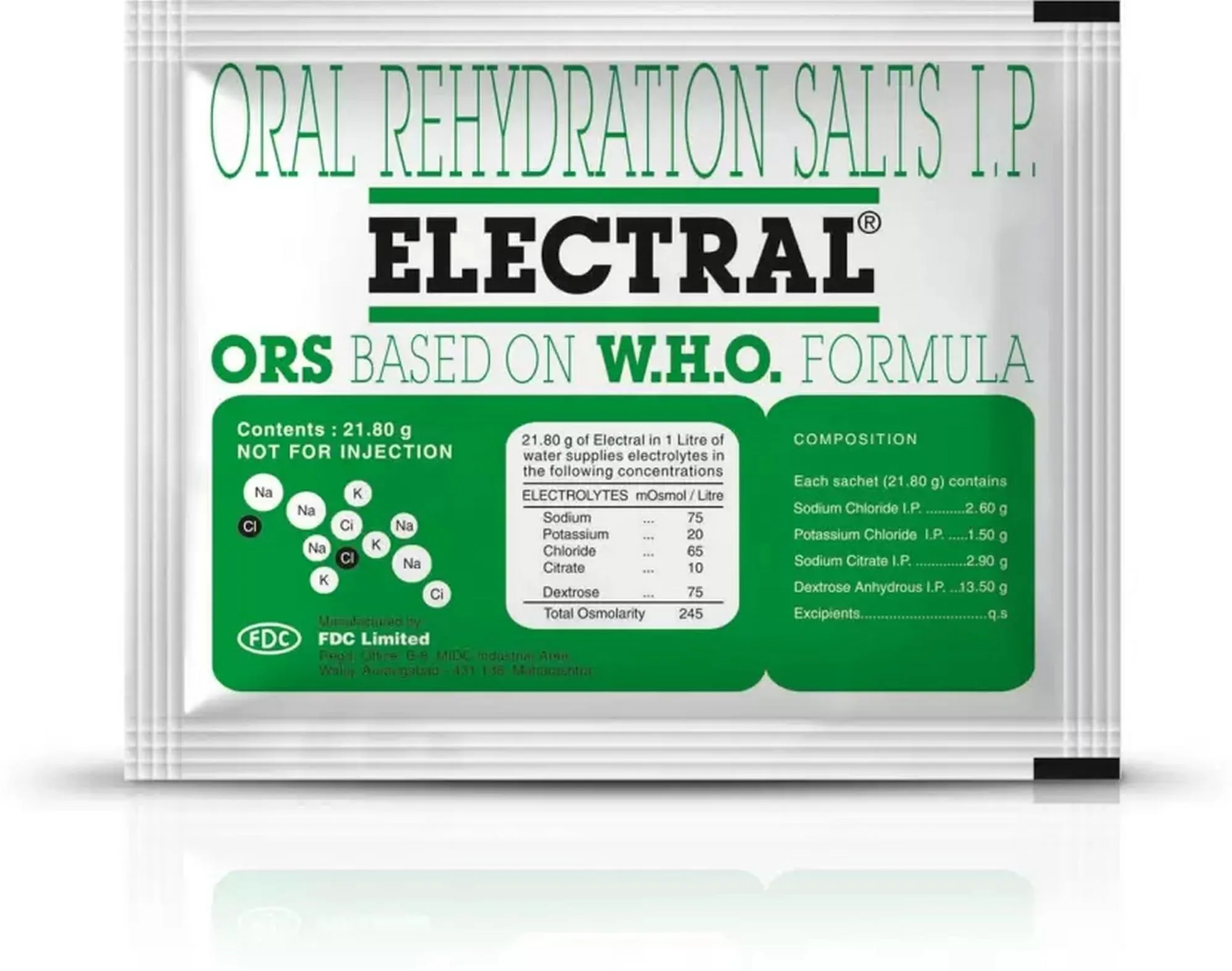 Electral ORS Powder Sachet 21.8g
