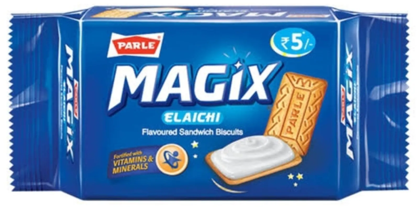 Parle Magix Elaichi Flavoured Sandwich Biscuits