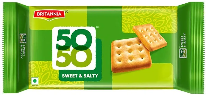 Britannia 50-50 Sweet & Salty Biscuits