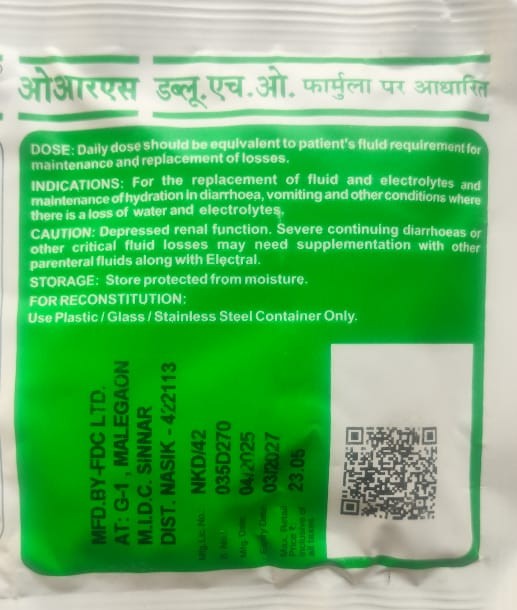 Electral ORS Powder Sachet 21.8g