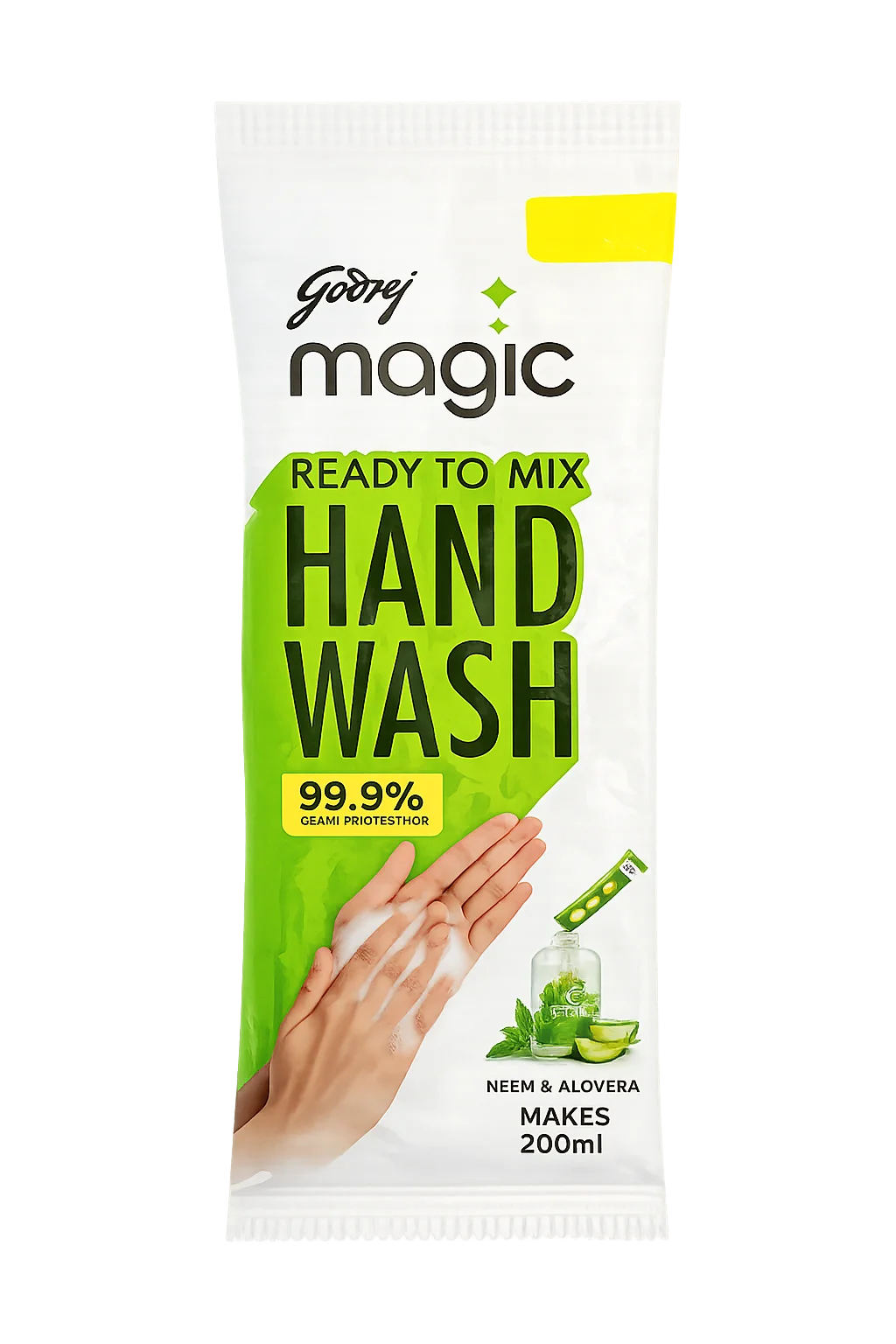Magic Ready To Mix Hand Wash – Neem & Aloe Vera