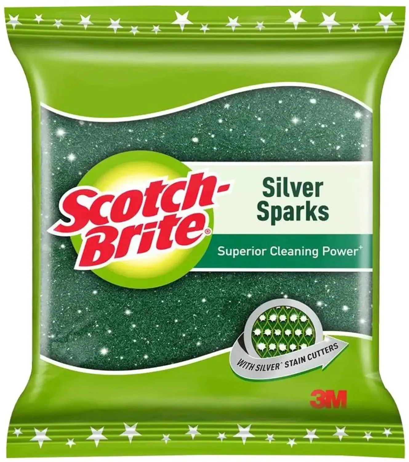 Scotch-Brite Silver Sparks Scrub Pad