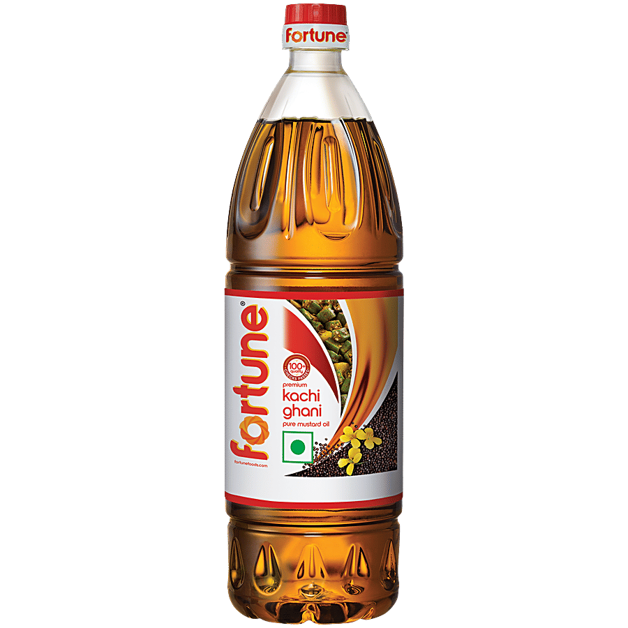 Fortune Premium Kachi Ghani Pure Mustard Oil (Bottel)