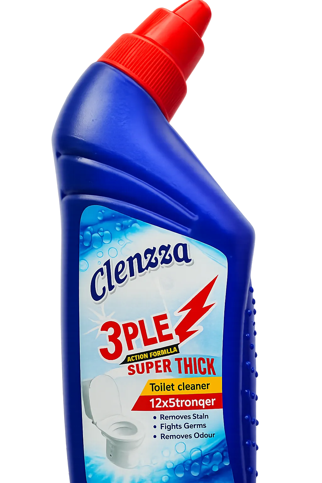 Clenzza 3PLE Action Formula Super Thick Toilet Cleaner