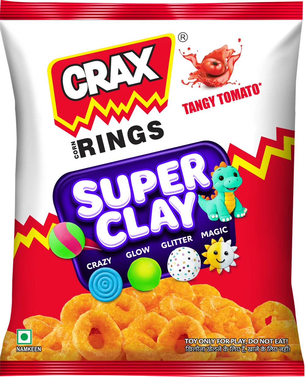 CRAX Corn Rings Tangy Tomato with Super Clay