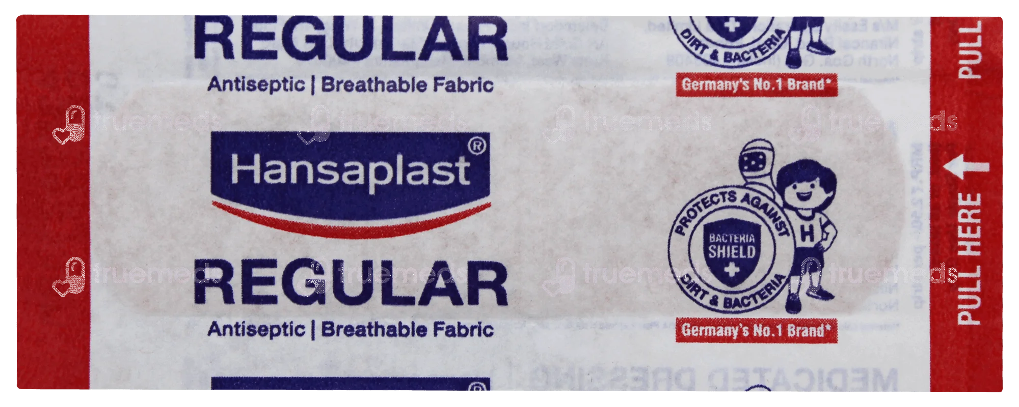Hansaplast Regular Antiseptic Breathable Fabric Bandage
