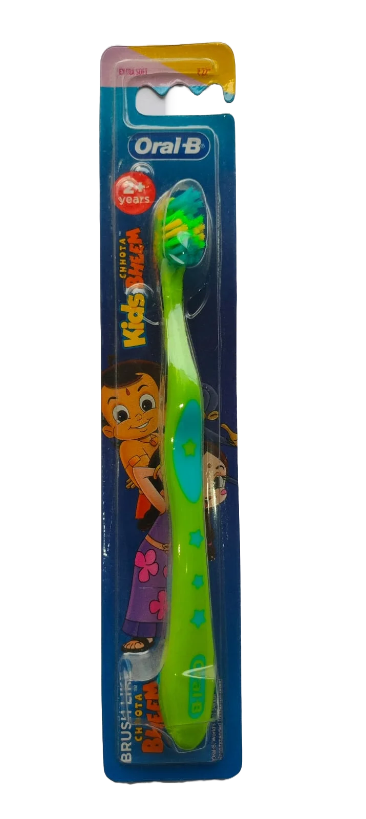Oral-B Kids Chhota Bheem Extra Soft Toothbrush (2+ Years)