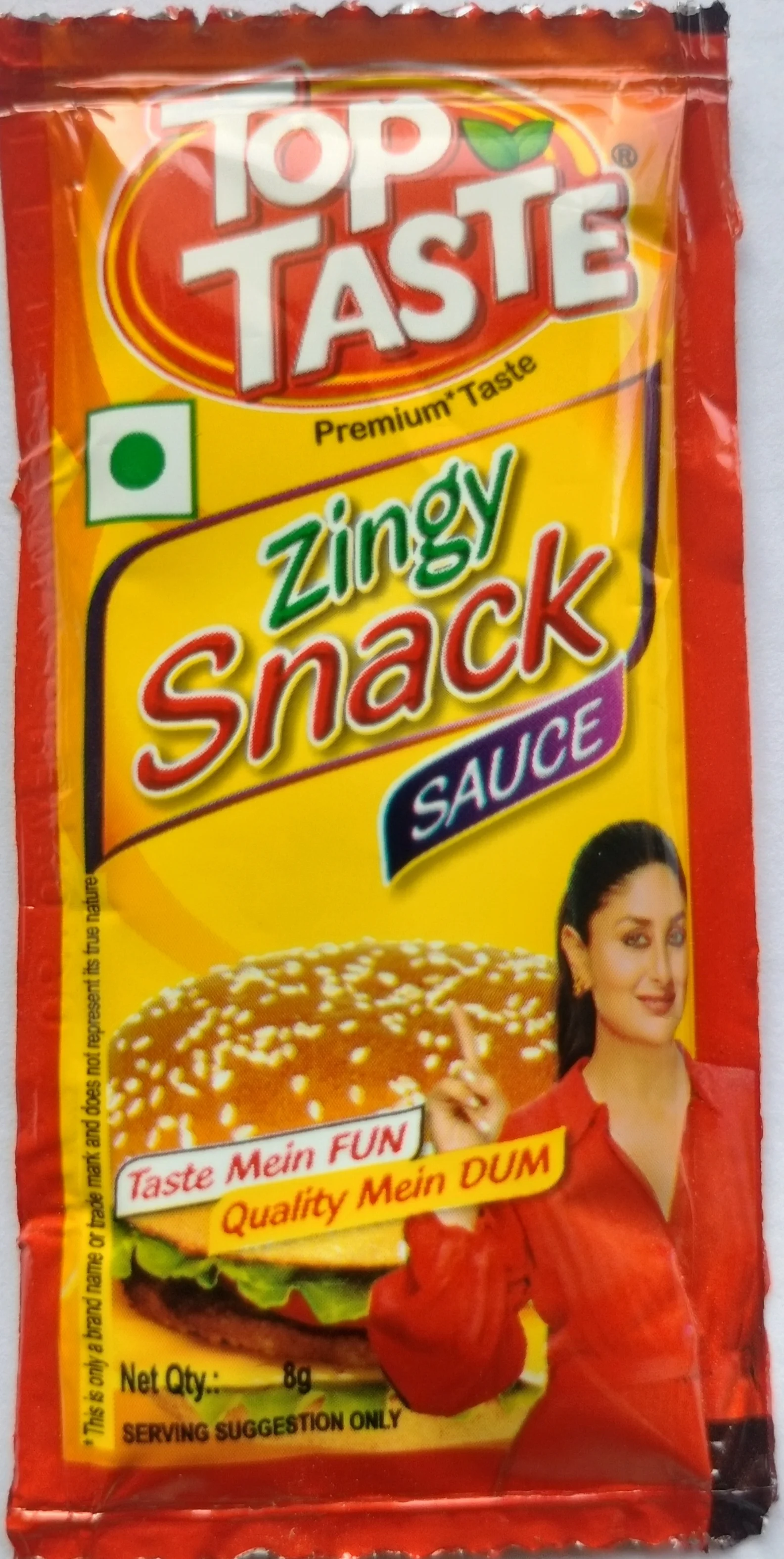 Top Taste Zingy Snack Sauce Sachet
