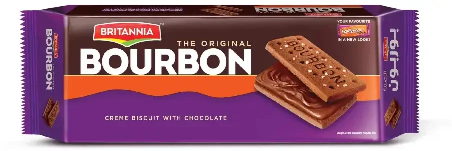 Britannia Bourbon Chocolate Creme Biscuit